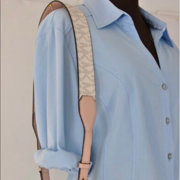 Michael Kors Guitar Leather Purse Strap - Picture 8 of 11